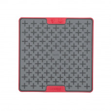 LM Buddy Tuff lízacia podložka, 23x20x20 cm, červená
