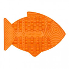 LM Caspr cat lízacia podložka, 21x22x16 cm, oranžová