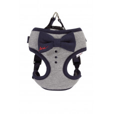 POSTROJ s modrou mašľou grey, 38/46cm POSTROJ s modrou mašľou grey, 38/46cm
