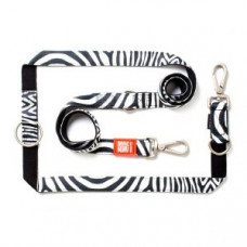 Max&Molly Vodítko Multifunkčné Zebra, S