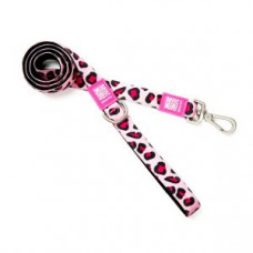 Vodítko Leopard Pink XS
