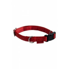 Papillon Nastaviteľný obojok Red koža, 20-33 cm, červená Papillon Nastaviteľný obojok Red koža, 20-33 cm, červená