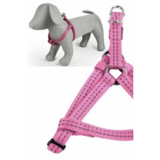 Papillon Postroj Reflex Pink nylon, 50-65 cm, ružová Papillon Postroj Reflex Pink nylon, 50-65 cm, ružová