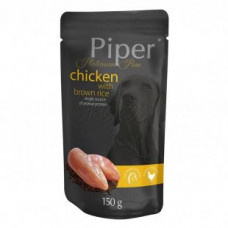PIPER Plat.kapsička kura s hnedou ryžou, 150 g