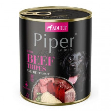 PIPER konzerva pre psa hovädzie držky s cviklou, 800g