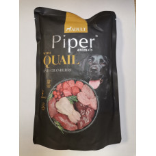PIPER kapsička pre psa prepelica s brusnicami, 500g