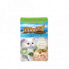 PRINCESS PREMIUM CLASSIC POUCH chicken/tuna/carrot - hairball, 70g PRINCESS PREMIUM CLASSIC POUCH chicken/tuna/carrot - hairball, 70g