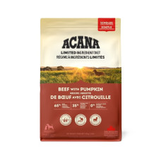 ACANA Beef with pumpkin, 2kg ACANA Beef with pumpkin, 2kg
