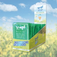 Yuup! Tea Tree and Neem Oil Wipes - obrúsky, ktoré odpudzujú hmyz, hmyz a parazity - Kapacita: 1 ks.