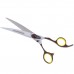 Geib Avanti Comfort Plus Curved Scissors - profesionálne zakrivené nožnice s ergonomickou rukoväťou a mikrorezom - Veľkosť: 7,5"