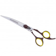 Geib Avanti Comfort Plus Curved Scissors - profesionálne zakrivené nožnice s ergonomickou rukoväťou a mikrorezom - Veľkosť: 8,5"