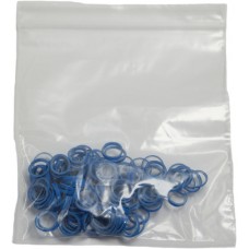 HPP latexové gumy 100 ks - modré 0,6 cm