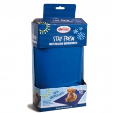 Record Stay Fresh Mat - chladiaca podložka pre psov a mačky, modrá - Rozmer: 90x50cm