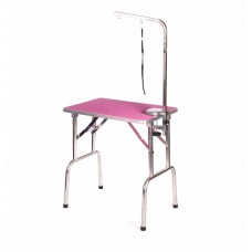 Malý orezávací stolík Blovi 70x48cm s predlžovacím ramenom - Ružový
