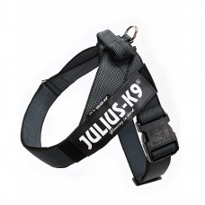 Julius-K9 IDC Color&Gray Belt Harness - opaskový postroj, postroj pre psa, čierny - 3