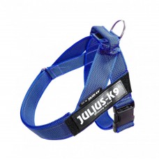 Julius-K9 IDC Color&Gray Belt Harness Blue - opaskový postroj, postroj pre psa, modrý - 0