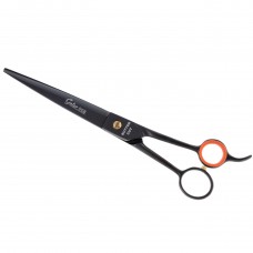 Geib Gator 008 Straight Scissors - profesionálne rovné nožnice vyrobené z japonskej nerezovej ocele s čiernou povrchovou úpravou - Veľkosť: 8,5"