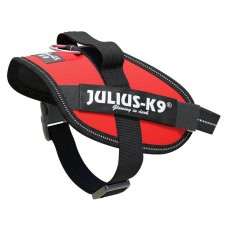 Julius-K9 IDC Postroj pre psov Red - postroj najvyššej kvality, postroj pre psov v červenej farbe - Veľkosť: Mini-Mini