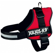 Julius-K9 IDC Postroj pre psov Red - postroj najvyššej kvality, postroj pre psov v červenej farbe - Veľkosť: 3