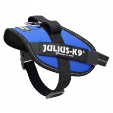 Julius-K9 IDC Powerharness Blue - postroj najvyššej kvality, modrý postroj pre psa - Mini-Mini