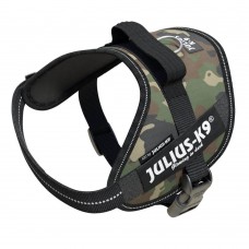 Julius-K9 IDC postroj pre psa Camuflage - najkvalitnejší maskovací/khaki postroj pre psa - Mini