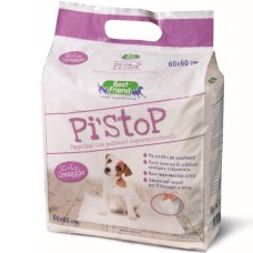 Best Friend Pi'Stop Puppy Pads 60x60cm - absorbujúce základy na učenie sa upratovania s fixačnými záplatami - Veľkosť: 40 kusov