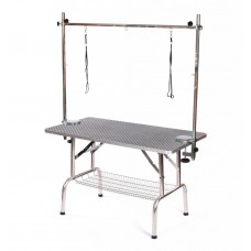 Orezávací stôl Blovi, stolová doska 110cm x 60cm, výška 65cm - Čierna