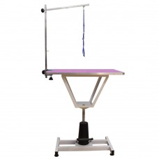 Hydraulický stôl Blovi Mars, stolová doska 81x52 cm - Farba: Fialová