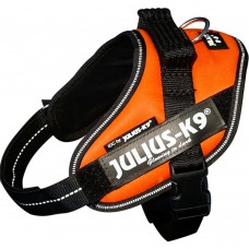 Julius-K9 IDC Powerharness UV Orange - postroj najvyššej kvality, postroj pre psa v oranžovej farbe - Veľkosť: 3