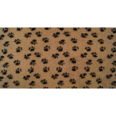 Blovi DryBed B - protišmyková posteľ, pelech pre domáce zvieratá, čokoládovo-čierna - 200x150cm