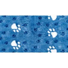 Blovi DryBed VetBed A + - protišmyková podstielka, pelech pre domáce zvieratá, modrá a biela - Rozmer: 200x150cm