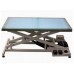 Blovi Luminous - Profesionálny ošetrujúci stôl s elektrickým zdvihom a osvetlenou sklenenou LED doskou, 120 cm x 65 cm