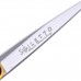 P&W Stiletto Straight Scissors - pevné rovné nožnice na ošetrovanie s guľôčkovým ložiskom, skosenými hranami a širokými čepeľami - Veľkosť: 8 "