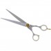 P&W Stiletto Straight Scissors - pevné rovné nožnice na ošetrovanie s guľôčkovými ložiskami, skosenými hranami a širokými čepeľami - Veľkosť: 8,5"