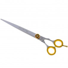 P&W Stiletto Straight Scissors - pevné rovné nožnice na ošetrovanie s guľôčkovým ložiskom, skosenými hranami a širokými čepeľami - Veľkosť: 9"