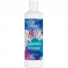 FluidoPet Natural Blue Harmanček Shampoo - profesionálny rozjasňujúci šampón na bielu a svetlú srsť, koncentrát 1:10 - 200 ml