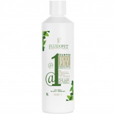 FluidoPet EcoPet @ 1 Sebum Regulator & Degreasing Shampoo - kvalitný, ekologický a veľmi účinný čistiaci šampón, odmasťujúci ovzdušie