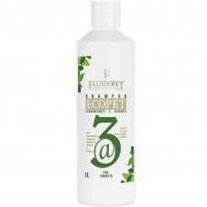 FluidoPet EcoPet @3 Volumizing Shampoo - účinný šampón pre psov, zväčšujúci objem srsti, koncentrát 1:5 - 1L