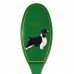 Madan Small Pin Brush Hand Made Painting - profesionálny, malý štetec s ergonomickou rukoväťou a ručne maľovaným psíkom - Green