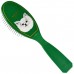 Madan Small Pin Brush Hand Made Painting - profesionálny, malý štetec s ergonomickou rukoväťou a ručne maľovaným psíkom - Green