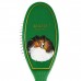 Madan Small Pin Brush Hand Made Painting - profesionálny, malý štetec s ergonomickou rukoväťou a ručne maľovaným psíkom - Green