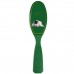 Madan Small Pin Brush Hand Made Painting - profesionálny, malý štetec s ergonomickou rukoväťou a ručne maľovaným psíkom - Green