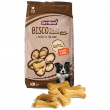 Best Bone Bisco Dog Classici - lahodné vanilkové maškrty pre psov - Hmotnosť: 400g