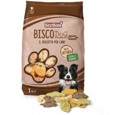 Best Bone Bisco Dog Mix Fattoria - lahodné psie maškrty v tvare zvieratiek - Hmotnosť: 1 kg