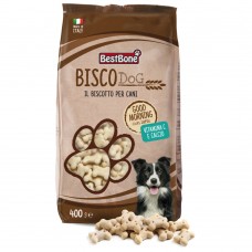 Best Bone Bisco Dog Good Morning - lahodné psie maškrty s mliekom a vitamínom C - Hmotnosť: 400 g