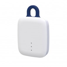 notiOne Go Bluetooth - mini lokátor so zvukovým signálom, pre zvieratá a deti, pre autá, kľúče, bicykle atď. Nájdi, čo sa stratilo, 4 farby - biely