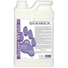 Diamex Super White - šampón na biele, svetlé a strieborné vlasy, s mandľovým olejom a glycerínom, koncentrát 1:13 - Objem: 1L