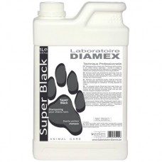 Diamex Super Black - šampón s mandľovým olejom na čierne vlasy, koncentrát 1:8 - Objem: 1L