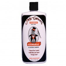Mr Groom Citrus Shampoo - prírodný šampón proti blchám s esenciálnymi olejmi, aloe a kokosovým olejom - Kapacita: 355 ml