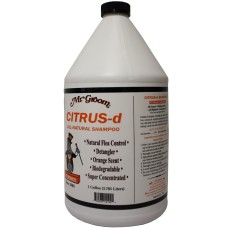 Mr Groom Citrus Shampoo - prírodný šampón proti blchám pre psov, s esenciálnymi olejmi, aloe a kokosovým olejom - Kapacita: 3,8 l